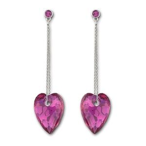 Swarovski Nectar Fushia Pierced Earrings 1076320